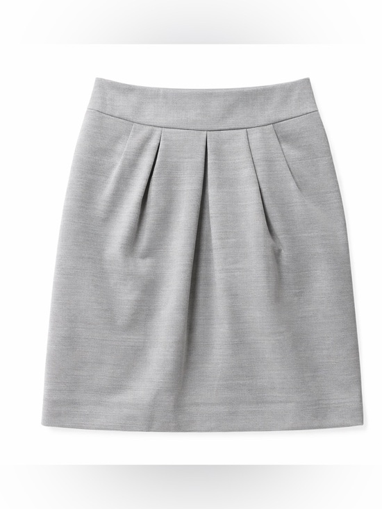 Banana Republic Dresses & Skirts - Banana Republic Gray Pleated Mini Skirt Size 0 High Waist A-Line NWT